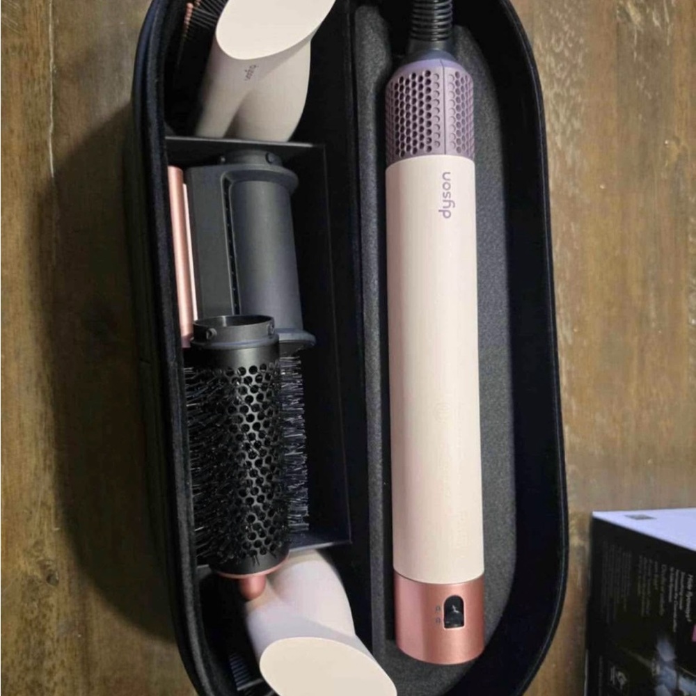 Dyson Hair Styling Kit in Pink and Black